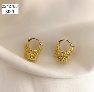 ARRACADA CANASTA CON HUECOS