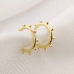 ARETE CUFF SENCILLO CON BALINES