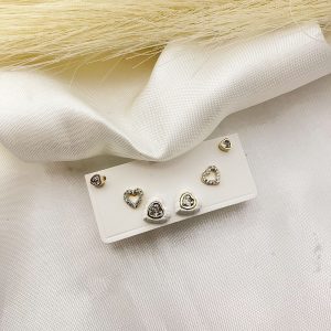 SET BROQUEL CORAZON RESINA COLOR CZ, CORAZONES CZ