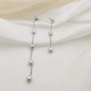 ARETE CADENA CON CORAZONES MINI