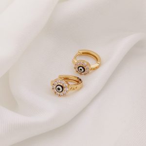 ARETE FLOR CIRCONIAS CENTRO OJO