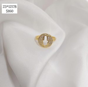 ANILLO CIRCULO CON MANO