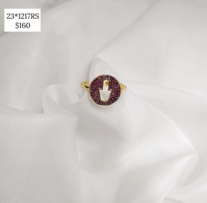 ANILLO CIRCULO CON MANO