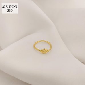 ANILLO OJO PESTA?AS CON BOLITAS