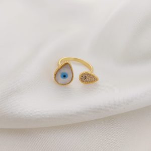 ANILLO ABIERTO GOTA OJO MP GOTA CZ