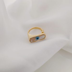 ANILLO RECTANGULO IRREGULAR OJO MP