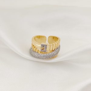 ANILLO HEVILLA CIRNO LISO PAVE
