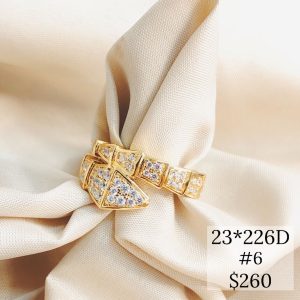 ANILLO CHAPA, VIBORA ENROSCADA