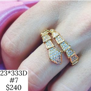 ANILLO V?BORA ASCENDENTE C/ZIRCONIA