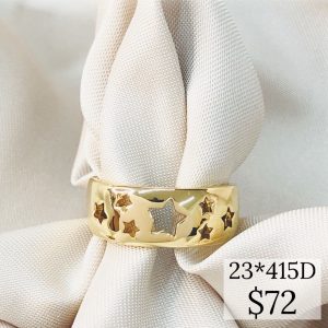ANILLO ESTRELLLAS CALADAS
