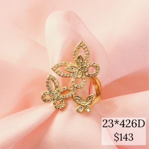 ANILLO 2 MARIPOSAS ALFINAL