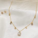 SET DE CIRCONIAS RECTANGULARES COLGANDO