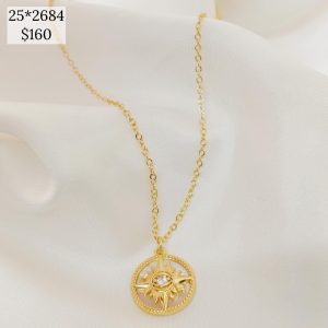 COLLAR ESTRELLA DE LOS VIENTOS OJOS FONDO MADRE PERLA