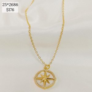 COLLAR  PUNTOS CARDINALES FONDO MP CONTORNO CZ