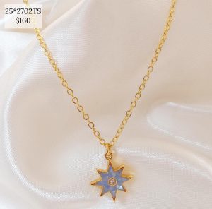 COLLAR LUCERO MINI CENTRO CZ FONDO RESINA MOSAICO COLOR