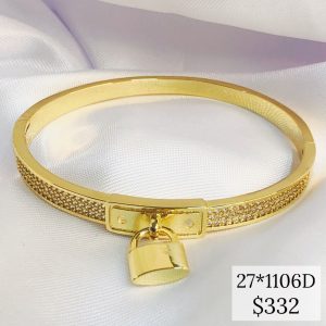 PULSERA CZ CON CANDADO