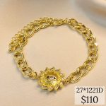 PULSERA CADEANA DIJE TORBELLINO OJO