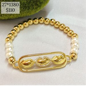 PULSO PERLA ELASTICO 3 BOCAS