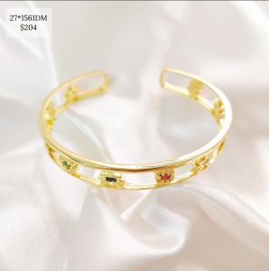 PULSERA DOS RIELES DIJES COLORES  SIGNOS