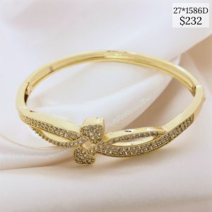 PULSO CHAPA ENTRELAZADO 2 CORAZONES