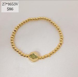 PULSERA BOLA DIJE TAMBOR  MANO