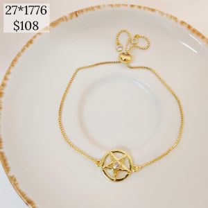 PULSO DIJE PERLA ESTRELLA DAVID