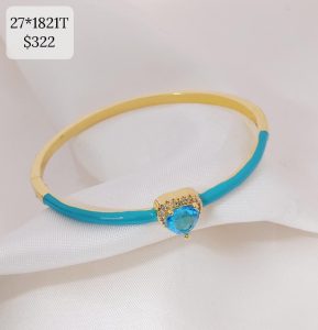 PULSO CZ CORAZON RODEADO MINI CZ PULSO COLOR