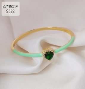 PULSO CZ CORAZON RODEADO MINI CZ PULSO COLOR