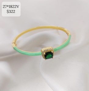 PULSO CZ CUADRO RODEADO MINI CZ PULSO COLOR