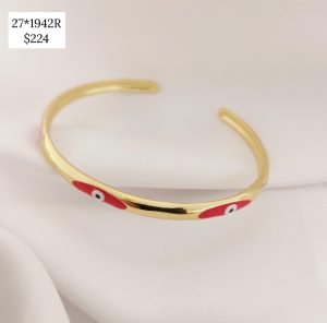 ARO CON OJOS SEMILLA DELGADO EN COLORES