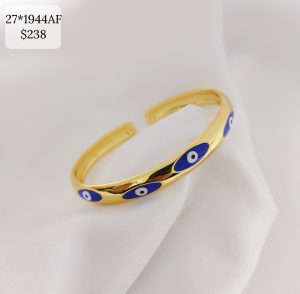 ARO ANCHO CON OJOS SEMILLA EN COLORES