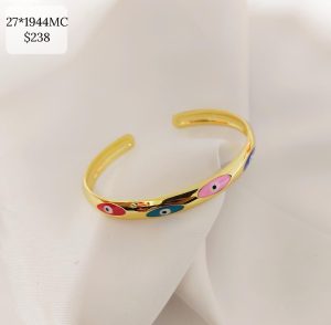 ARO ANCHO CON OJOS SEMILLA EN COLORES