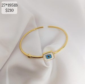 PULSO ARO CON OJO CUADRADO Y CZ