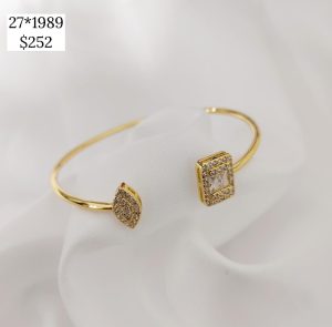 PULSO RIGIDO PUNTAS RECT Y SEMILLA EN PUNTAS