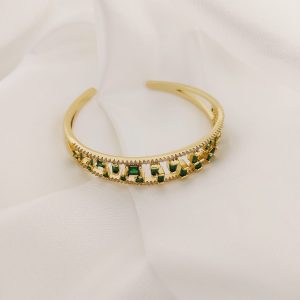 PULSO RIGIDO CON ZIRCONIAS CUADRITO