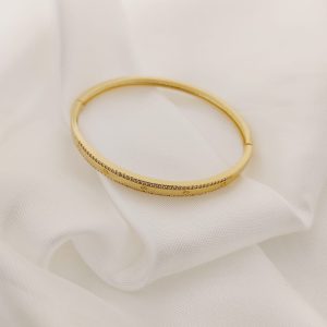 PULSO RIGIDO CZ CONTORNO CON CIRCULOS AL CENTRO