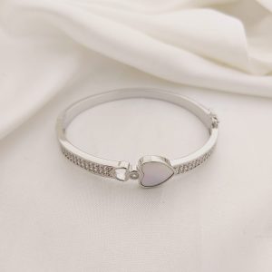 PULSO RIGIDO PAVE CON CORAZON MP CENTRO