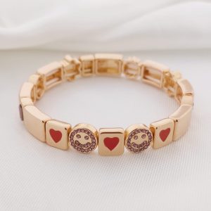 PULSO ELASTICO CORAZON CARA FELIZ