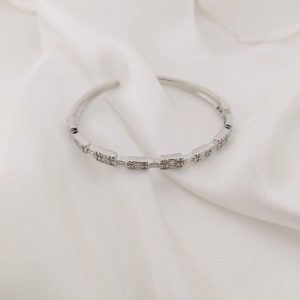 PULSO RIGIDO BAGUETTE ESPACIADO