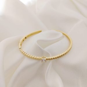 PULSO RIGIDO CON ZIRCONIA AL CENTRO