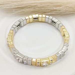 PULSO ELASTICO BARRAS CUADRO CZ