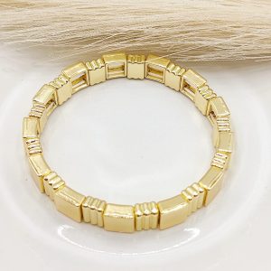 PULSO CUADRADO LISO/RAYAS ELASTICO