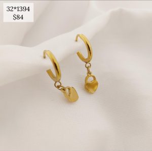 HUGGIE 14MM CANDADO CORAZON