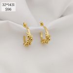 ARRACADA ZIGZAG CON BOLA