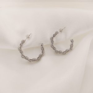 ARRACADA ALAMBRE ONDULADO