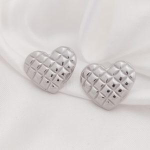 ARETE CORAZON GRABADO RETICULA ROMBO