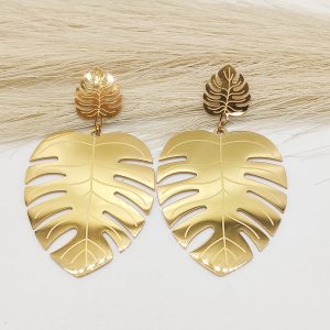 ARETE DOBLE HOJA EN CORAON