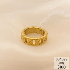 ANILLO  BANDA DE CAD PLANCHADA #8