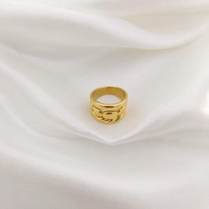 ANILLO LINEA LISA, TORSAL Y CAD PLANCHADA