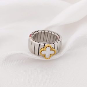 ANILLO ENGRANE ELASTICO ANCHO FLOR MP